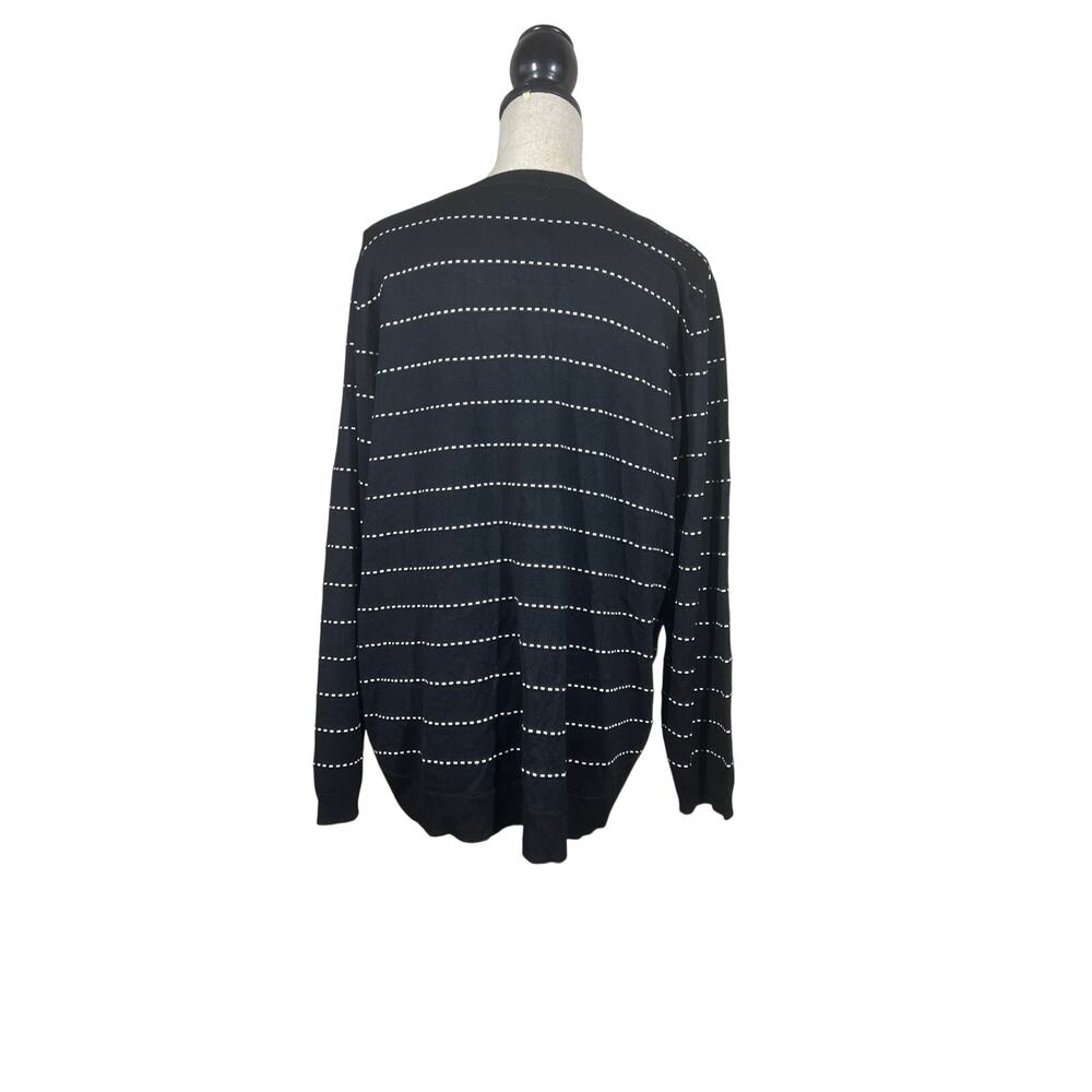 Lety & Me Black Side Detail Sweater 2X NWT | Oversized Knit Minimalist Cozycore - Picture 3 of 8